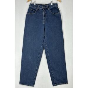 Vintage CALVIN KLEIN Dark Wash Straight Fit Size 12 90’s Made in USA EUC